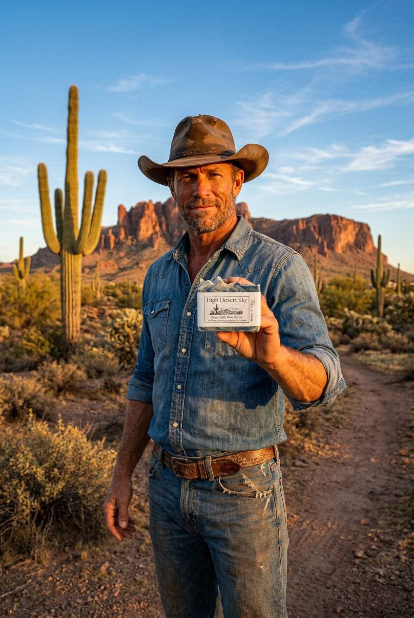 High Desert Sky | Tallow Soap | The Perfect Man | Artisan Soap