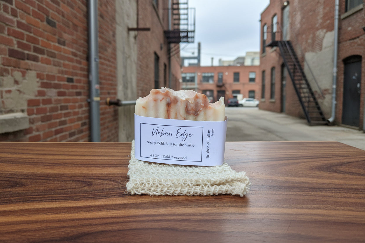 Urban Edge soap in a Urban setting