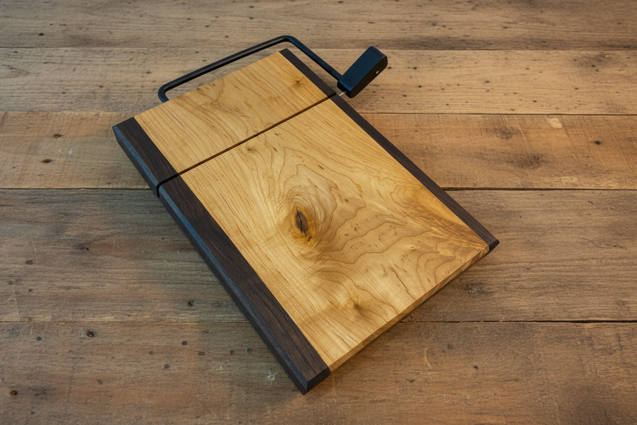 Maple and Roasted walnut cheese board