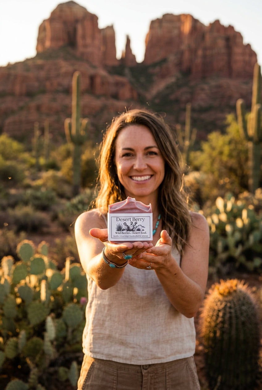 Desert Berry | Tallow Soap | Very Berry Bliss | Artisan Blend