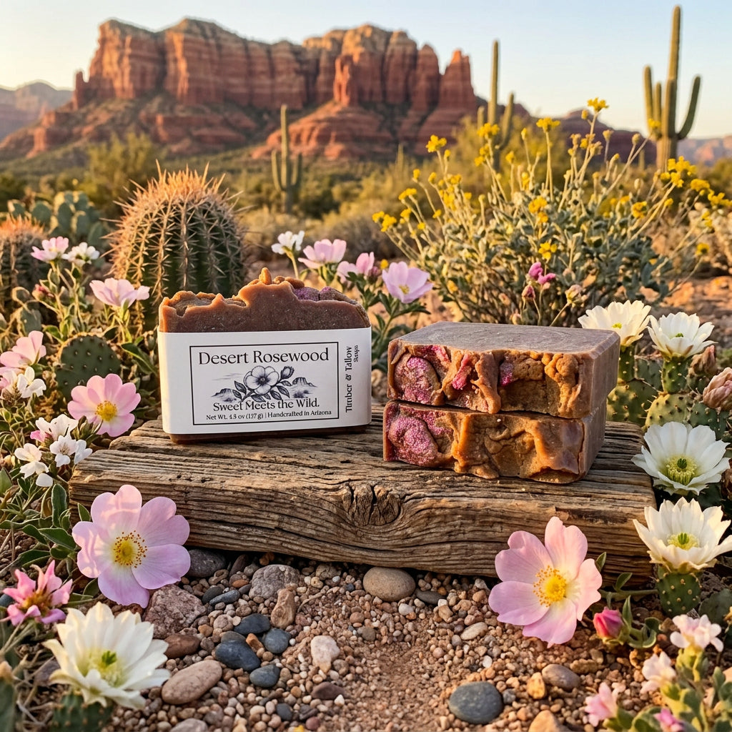 Desert Rosewood | Tallow Soap | Artisan Soap
