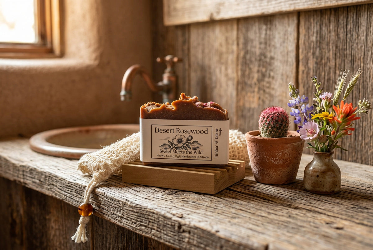 Desert Rosewood | Tallow Soap | Artisan Soap