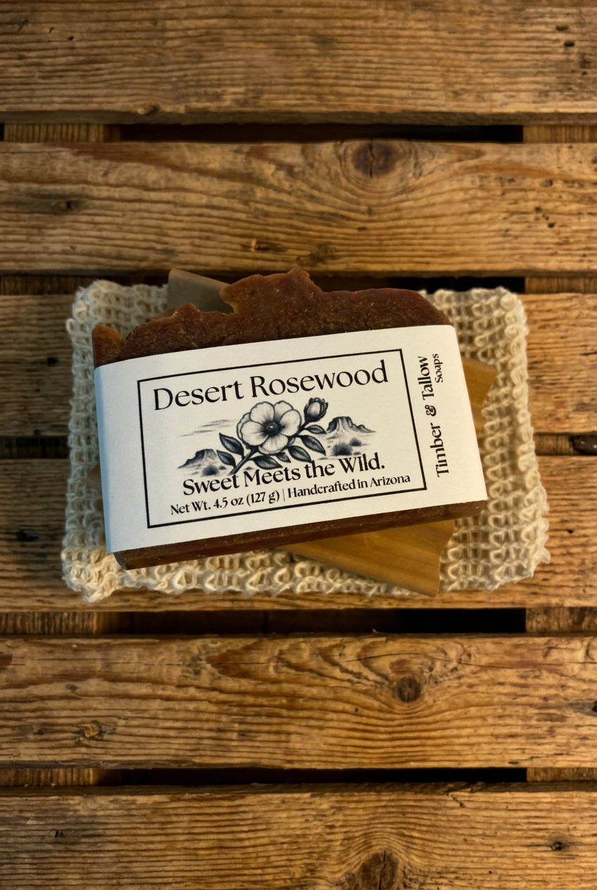 Desert Rosewood | Tallow Soap | Artisan Soap