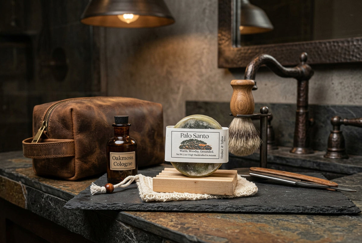 Palo Santo Pumice Tallow Soap