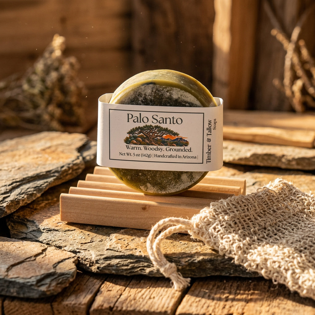 Palo Santo Pumice Tallow Soap