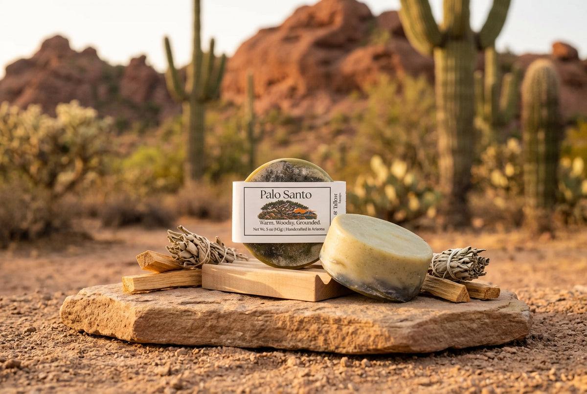 Palo Santo Pumice Tallow Soap