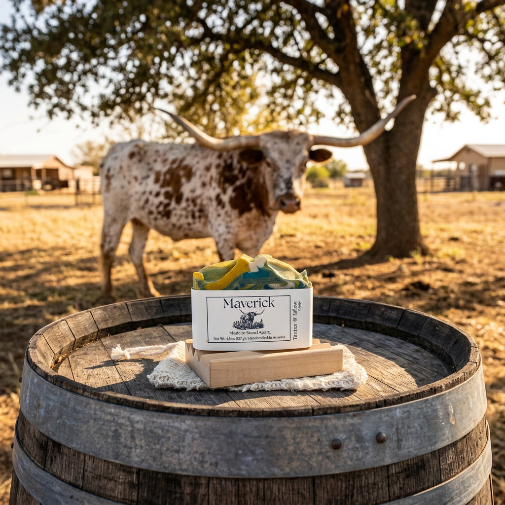 Maverick | Tallow Soap | Maverick Noir | Artisan Soap