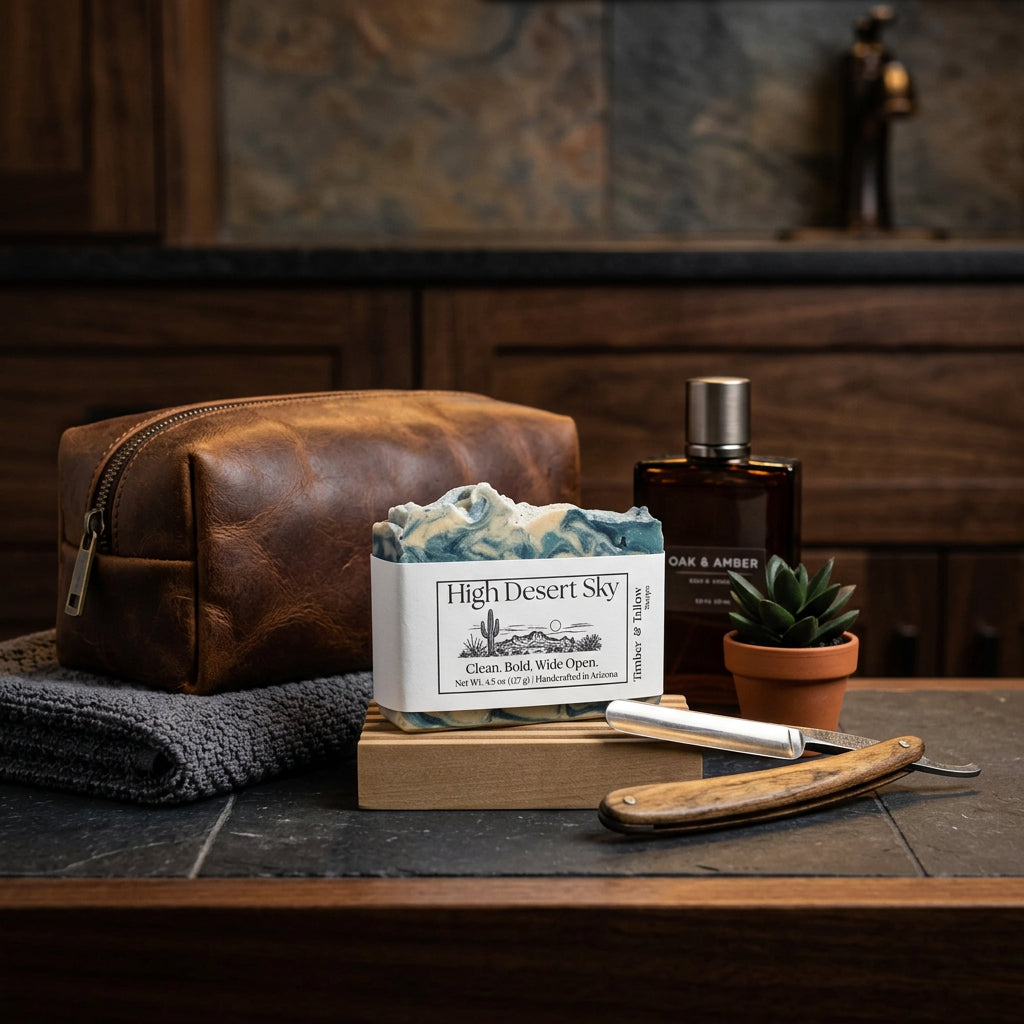 High Desert Sky | Tallow Soap | The Perfect Man | Artisan Soap