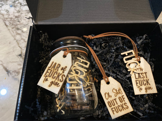 "Jar of Fcks" Gift Pack