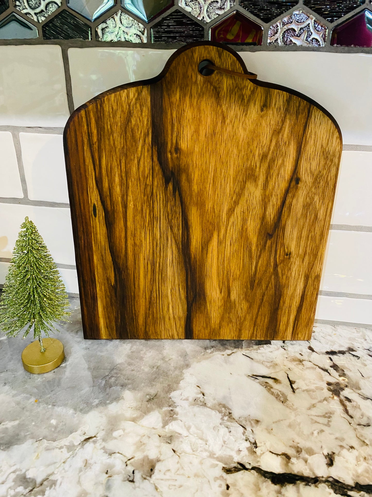 Exotic Wood - Baby Timber cutting board made with Black Limba