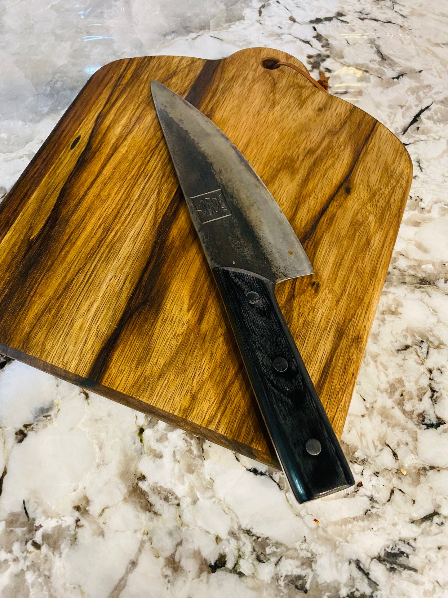 Exotic Wood - Baby Timber cutting board made with Black Limba