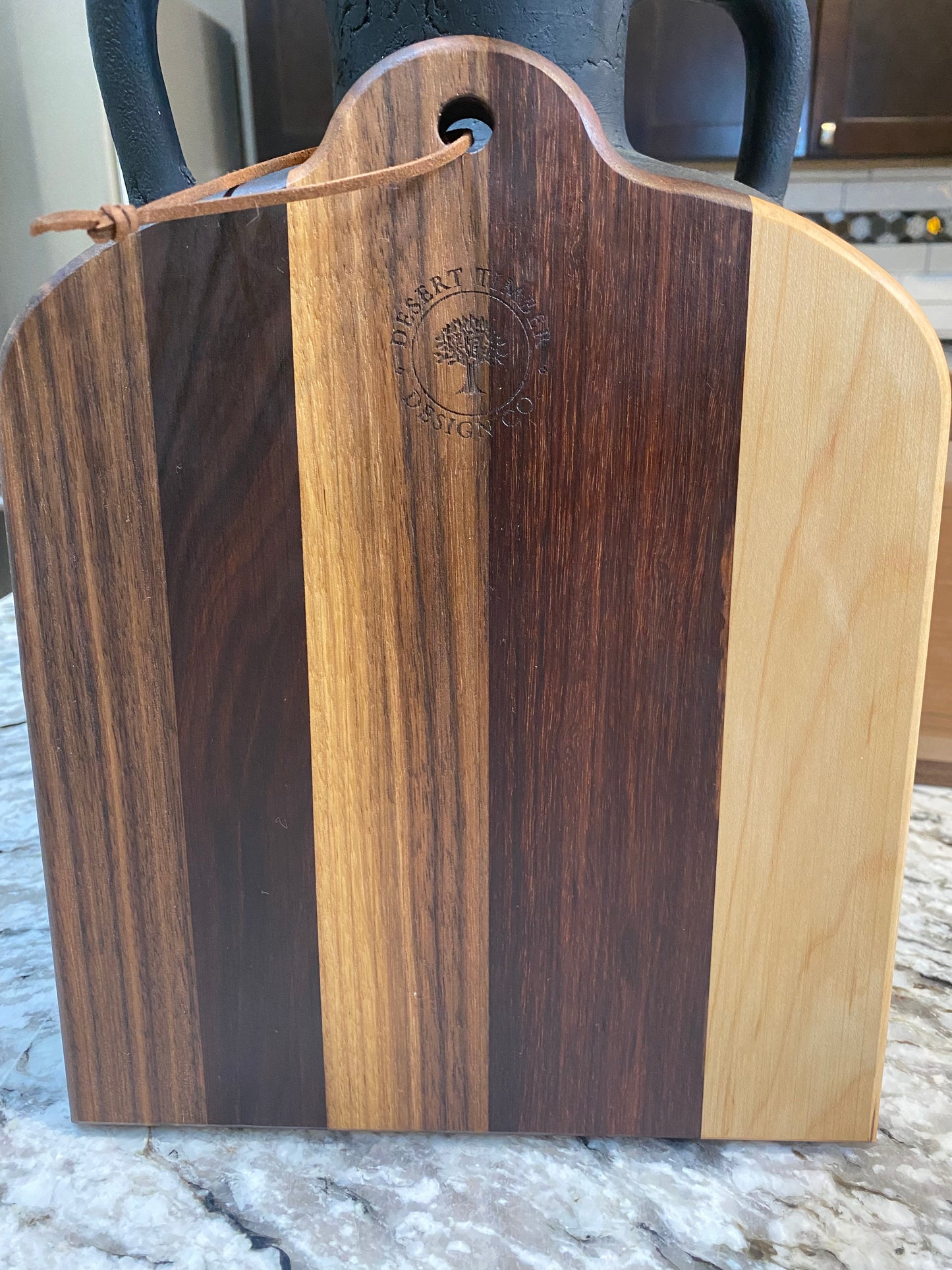 Exotic Wood - Baby Timber cutting board made with Maple, granadillo, walnut and morado