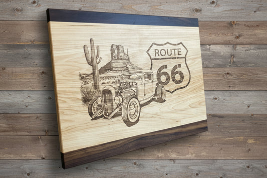 Charcuterie/Cutting Board Route 66